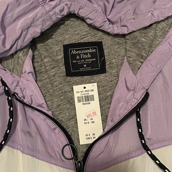 Abercrombie & Fitch Windbreaker Jacket - Picture 3 of 4